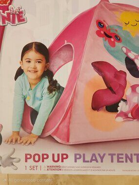 Disney Junior Minnie Mouse Pop Up Play Tent Pop & Play